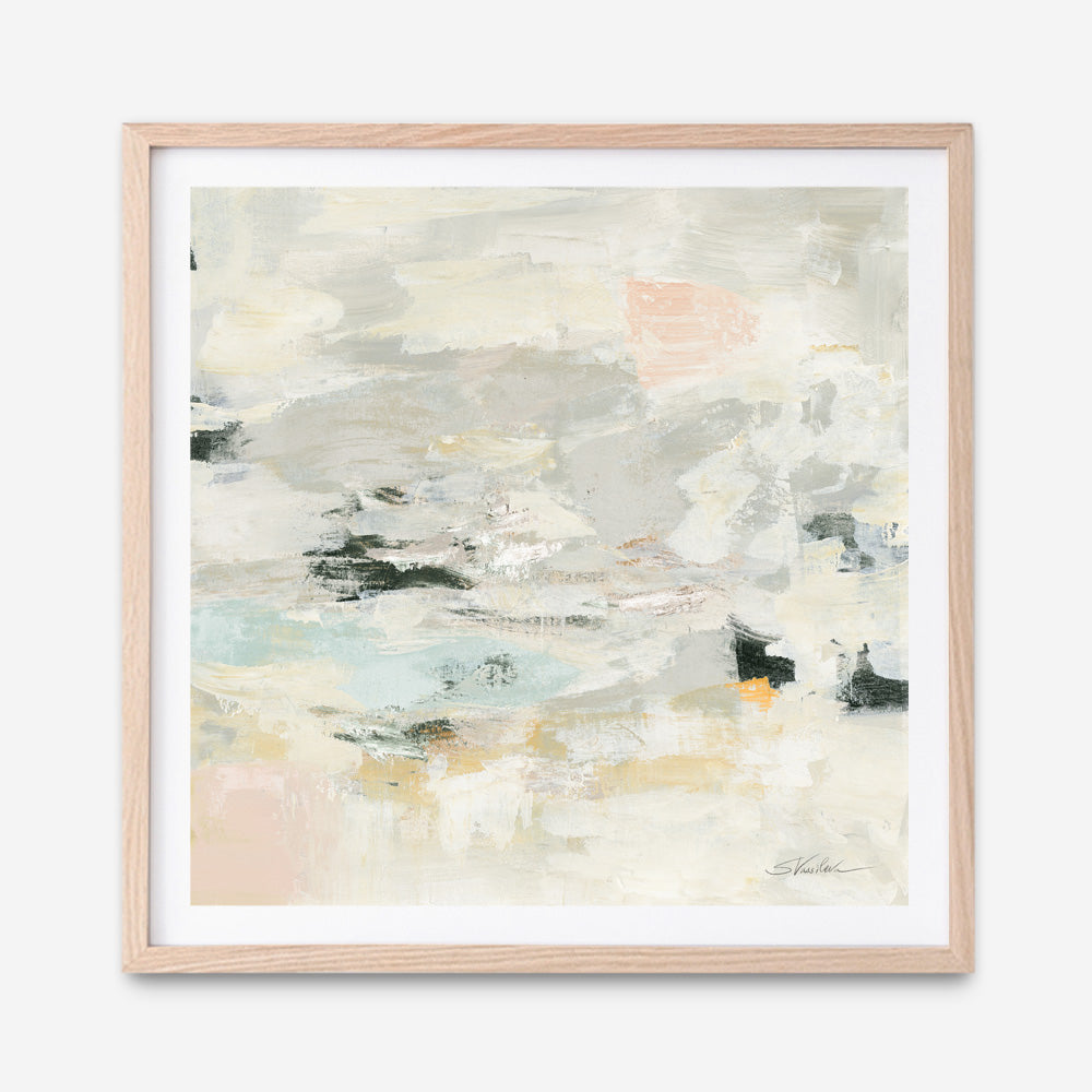 Shop Steps on Stones II Boho (Square) Art Print a painted abstract themed wall art print from The Print Emporium wall artwork collection - Buy Australian made fine art painting style poster and framed prints for the home and your interior decor room, TPE-WA-67877-AP