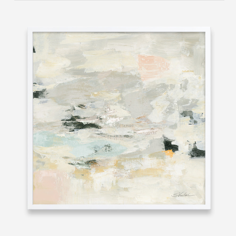 Shop Steps on Stones II Boho (Square) Art Print a painted abstract themed wall art print from The Print Emporium wall artwork collection - Buy Australian made fine art painting style poster and framed prints for the home and your interior decor room, TPE-WA-67877-AP