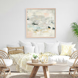 Shop Steps on Stones II Boho (Square) Art Print a painted abstract themed wall art print from The Print Emporium wall artwork collection - Buy Australian made fine art painting style poster and framed prints for the home and your interior decor room, TPE-WA-67877-AP