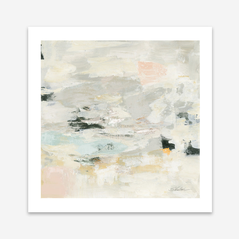 Shop Steps on Stones II Boho (Square) Art Print a painted abstract themed wall art print from The Print Emporium wall artwork collection - Buy Australian made fine art painting style poster and framed prints for the home and your interior decor room, TPE-WA-67877-AP