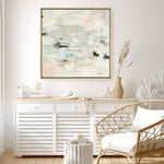 Shop Steps on Stones II Boho (Square) Canvas Print a painted abstract themed framed canvas wall art print from The Print Emporium artwork collection - Buy Australian made fine art painting style stretched canvas prints for the home and your interior decor space, TPE-WA-67877-CA-40X40-NF