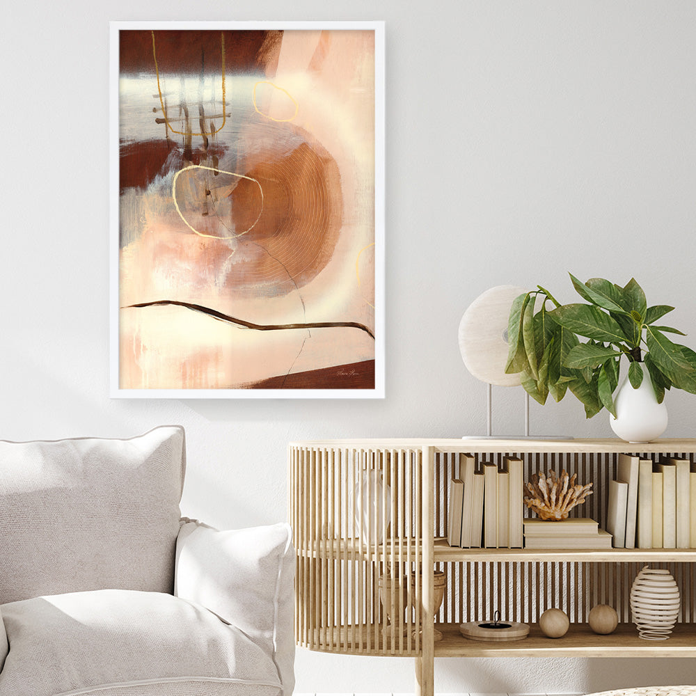 Shop Sticks and Stones Art Print a painted abstract themed wall art print from The Print Emporium wall artwork collection - Buy Australian made fine art painting style poster and framed prints for the home and your interior decor room, TPE-WA-73345-AP