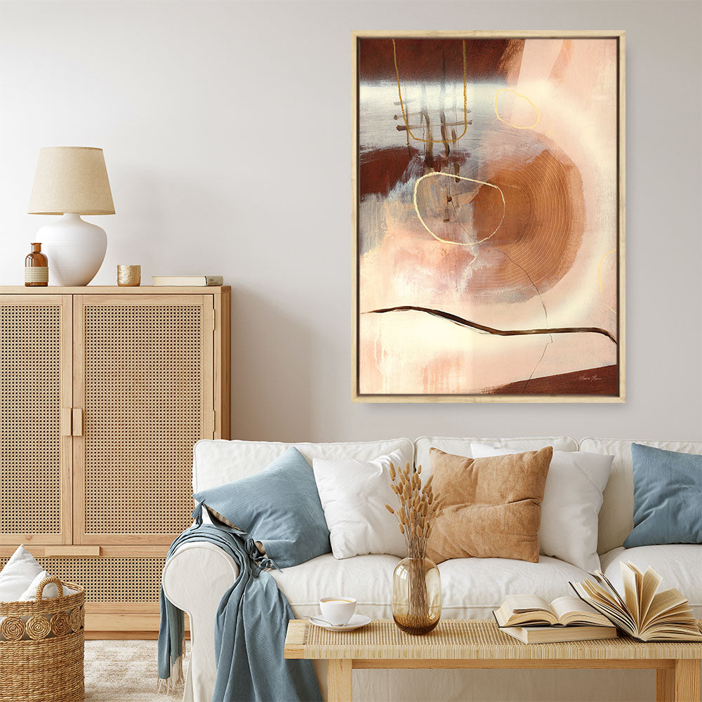 Shop Sticks and Stones Canvas Print a painted abstract themed framed canvas wall art print from The Print Emporium artwork collection - Buy Australian made fine art painting style stretched canvas prints for the home and your interior decor space, TPE-WA-73345-CA-35X46-NF