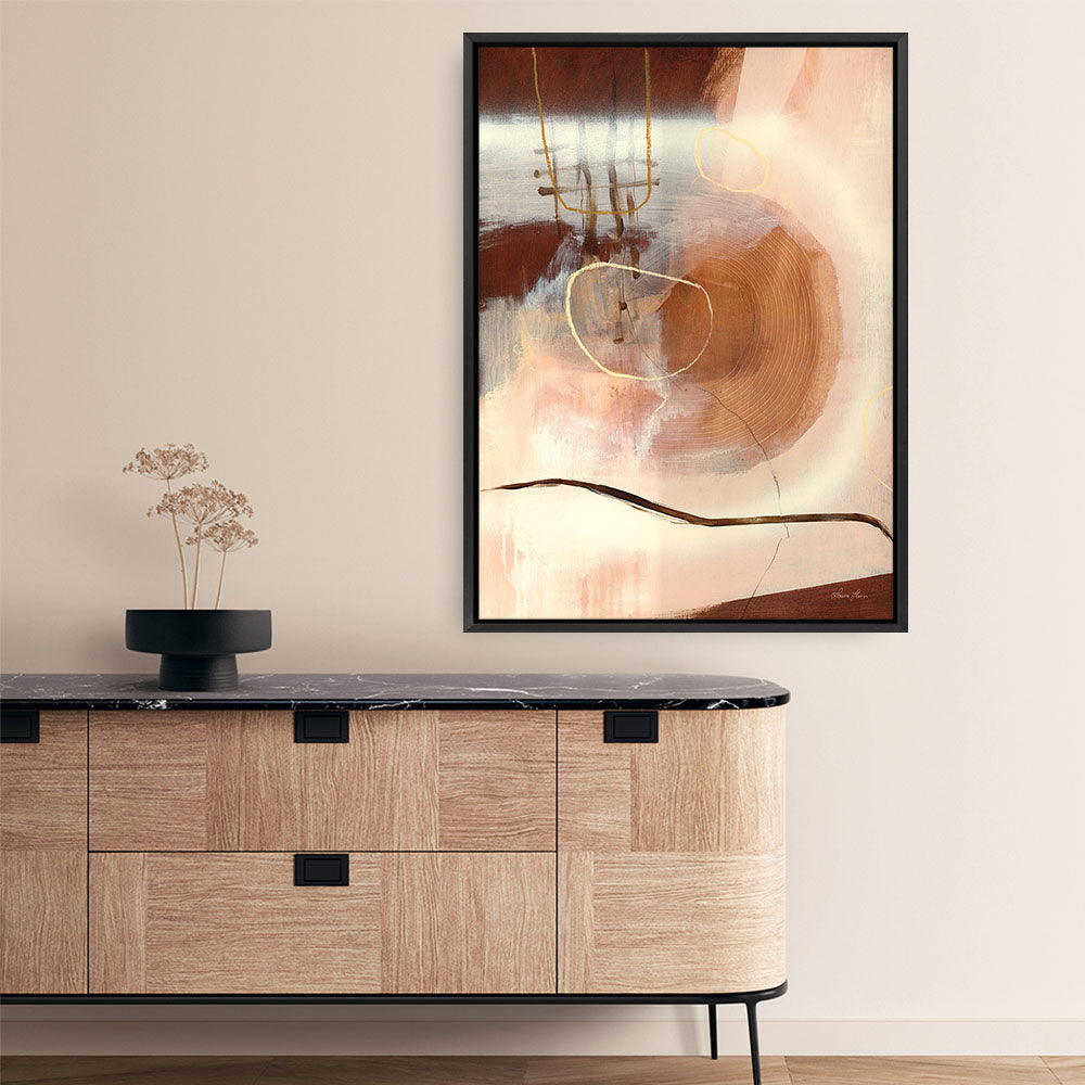 Shop Sticks and Stones Canvas Print a painted abstract themed framed canvas wall art print from The Print Emporium artwork collection - Buy Australian made fine art painting style stretched canvas prints for the home and your interior decor space, TPE-WA-73345-CA-35X46-NF