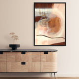 Shop Sticks and Stones Canvas Print a painted abstract themed framed canvas wall art print from The Print Emporium artwork collection - Buy Australian made fine art painting style stretched canvas prints for the home and your interior decor space, TPE-WA-73345-CA-35X46-NF