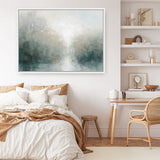 Shop Still Morning Canvas Print a painted abstract themed framed canvas wall art print from The Print Emporium artwork collection - Buy Australian made fine art painting style stretched canvas prints for the home and your interior decor space, TPE-WA-73246-CA-35X46-NF