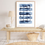 Shop Stitched Together I Art Print a painted abstract themed wall art print from The Print Emporium wall artwork collection - Buy Australian made fine art painting style poster and framed prints for the home and your interior decor room, TPE-PC-NA061-AP