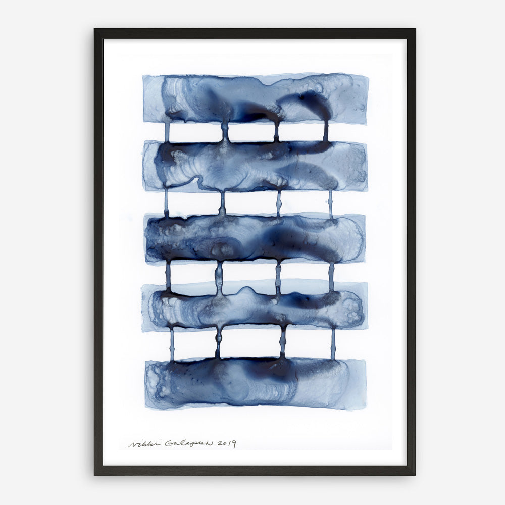Shop Stitched Together I Art Print a painted abstract themed wall art print from The Print Emporium wall artwork collection - Buy Australian made fine art painting style poster and framed prints for the home and your interior decor room, TPE-PC-NA061-AP