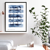 Shop Stitched Together I Art Print a painted abstract themed wall art print from The Print Emporium wall artwork collection - Buy Australian made fine art painting style poster and framed prints for the home and your interior decor room, TPE-PC-NA061-AP