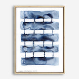 Shop Stitched Together I Canvas Print a painted abstract themed framed canvas wall art print from The Print Emporium artwork collection - Buy Australian made fine art painting style stretched canvas prints for the home and your interior decor space, TPE-PC-NA061-CA-35X46-NF