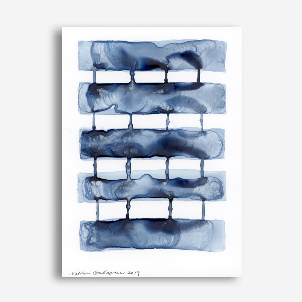 Shop Stitched Together I Canvas Print a painted abstract themed framed canvas wall art print from The Print Emporium artwork collection - Buy Australian made fine art painting style stretched canvas prints for the home and your interior decor space, TPE-PC-NA061-CA-35X46-NF