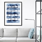 Shop Stitched Together I Canvas Print a painted abstract themed framed canvas wall art print from The Print Emporium artwork collection - Buy Australian made fine art painting style stretched canvas prints for the home and your interior decor space, TPE-PC-NA061-CA-35X46-NF