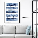 Shop Stitched Together I Canvas Print a painted abstract themed framed canvas wall art print from The Print Emporium artwork collection - Buy Australian made fine art painting style stretched canvas prints for the home and your interior decor space, TPE-PC-NA061-CA-35X46-NF