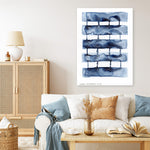 Shop Stitched Together I Canvas Print a painted abstract themed framed canvas wall art print from The Print Emporium artwork collection - Buy Australian made fine art painting style stretched canvas prints for the home and your interior decor space, TPE-PC-NA061-CA-35X46-NF