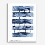 Shop Stitched Together I Canvas Print a painted abstract themed framed canvas wall art print from The Print Emporium artwork collection - Buy Australian made fine art painting style stretched canvas prints for the home and your interior decor space, TPE-PC-NA061-CA-35X46-NF