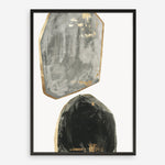 Shop Stones I Art Print a painted abstract themed wall art print from The Print Emporium wall artwork collection - Buy Australian made fine art painting style poster and framed prints for the home and your interior decor room, TPE-PC-RF441-AP