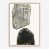 Shop Stones I Art Print a painted abstract themed wall art print from The Print Emporium wall artwork collection - Buy Australian made fine art painting style poster and framed prints for the home and your interior decor room, TPE-PC-RF441-AP