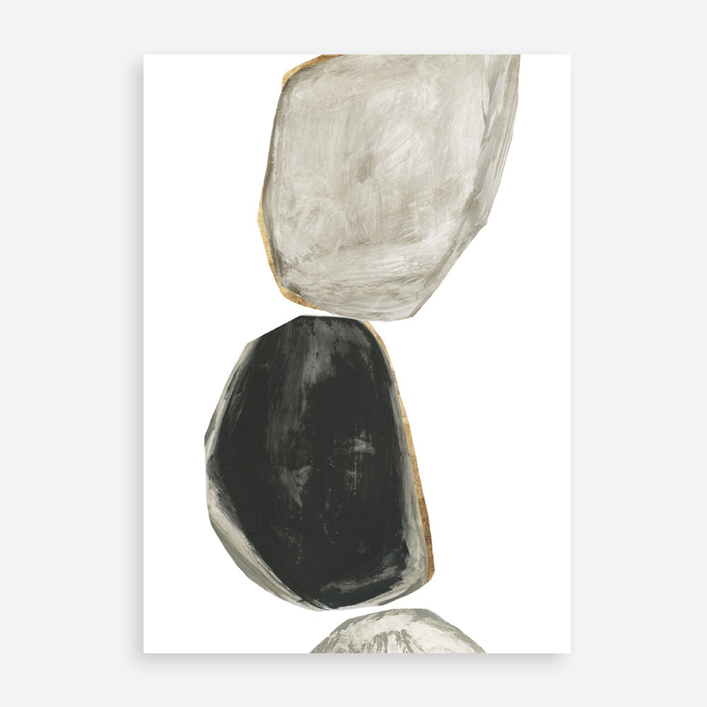 Shop Stones II Art Print a painted abstract themed wall art print from The Print Emporium wall artwork collection - Buy Australian made fine art painting style poster and framed prints for the home and your interior decor room, TPE-PC-RF442-AP