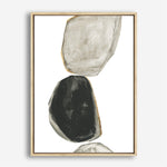 Shop Stones II Canvas Print a painted abstract themed framed canvas wall art print from The Print Emporium artwork collection - Buy Australian made fine art painting style stretched canvas prints for the home and your interior decor space, TPE-PC-RF442-CA-35X46-NF