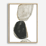 Shop Stones II Canvas Print a painted abstract themed framed canvas wall art print from The Print Emporium artwork collection - Buy Australian made fine art painting style stretched canvas prints for the home and your interior decor space, TPE-PC-RF442-CA-35X46-NF