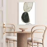 Shop Stones II Canvas Print a painted abstract themed framed canvas wall art print from The Print Emporium artwork collection - Buy Australian made fine art painting style stretched canvas prints for the home and your interior decor space, TPE-PC-RF442-CA-35X46-NF