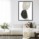 Shop Stones II Canvas Print a painted abstract themed framed canvas wall art print from The Print Emporium artwork collection - Buy Australian made fine art painting style stretched canvas prints for the home and your interior decor space, TPE-PC-RF442-CA-35X46-NF
