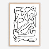 Shop Story Art Print a painted abstract themed wall art print from The Print Emporium wall artwork collection - Buy Australian made fine art painting style poster and framed prints for the home and your interior decor room, TPE-DH-102-AP