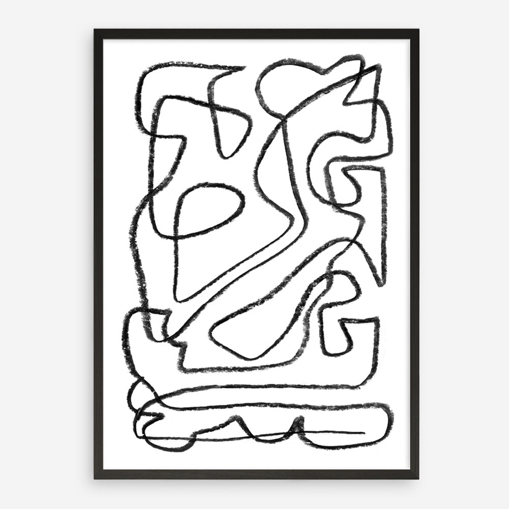 Shop Story Art Print a painted abstract themed wall art print from The Print Emporium wall artwork collection - Buy Australian made fine art painting style poster and framed prints for the home and your interior decor room, TPE-DH-102-AP