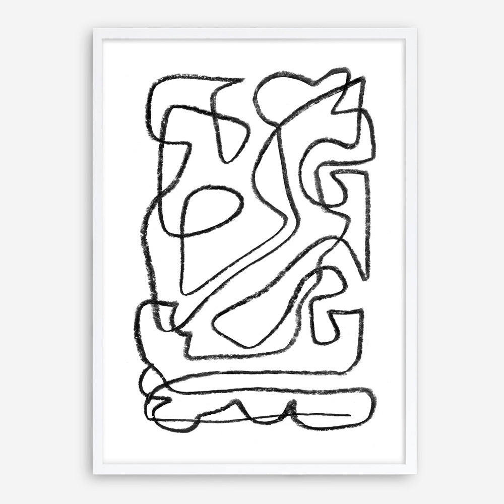 Shop Story Art Print a painted abstract themed wall art print from The Print Emporium wall artwork collection - Buy Australian made fine art painting style poster and framed prints for the home and your interior decor room, TPE-DH-102-AP