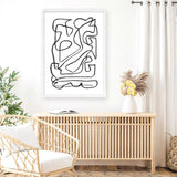 Shop Story Art Print a painted abstract themed wall art print from The Print Emporium wall artwork collection - Buy Australian made fine art painting style poster and framed prints for the home and your interior decor room, TPE-DH-102-AP