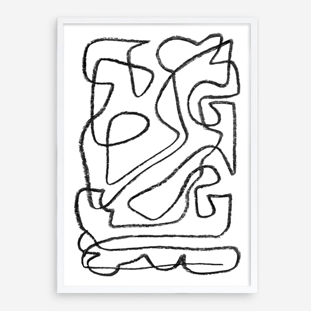 Shop Story Art Print a painted abstract themed wall art print from The Print Emporium wall artwork collection - Buy Australian made fine art painting style poster and framed prints for the home and your interior decor room, TPE-DH-102-AP