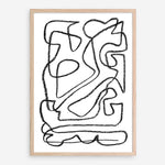 Shop Story Art Print a painted abstract themed wall art print from The Print Emporium wall artwork collection - Buy Australian made fine art painting style poster and framed prints for the home and your interior decor room, TPE-DH-102-AP