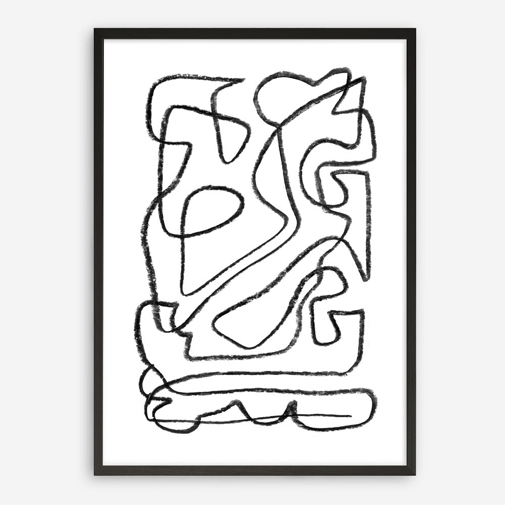 Shop Story Art Print a painted abstract themed wall art print from The Print Emporium wall artwork collection - Buy Australian made fine art painting style poster and framed prints for the home and your interior decor room, TPE-DH-102-AP