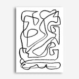 Shop Story Canvas Print a painted abstract themed framed canvas wall art print from The Print Emporium artwork collection - Buy Australian made fine art painting style stretched canvas prints for the home and your interior decor space, TPE-DH-102-CA-35X46-NF