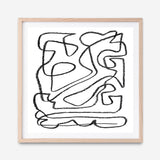 Shop Story (Square) Art Print a painted abstract themed wall art print from The Print Emporium wall artwork collection - Buy Australian made fine art painting style poster and framed prints for the home and your interior decor room, TPE-DH-325-AP