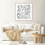 Shop Story (Square) Art Print a painted abstract themed wall art print from The Print Emporium wall artwork collection - Buy Australian made fine art painting style poster and framed prints for the home and your interior decor room, TPE-DH-325-AP