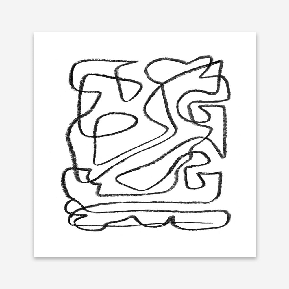 Shop Story (Square) Art Print a painted abstract themed wall art print from The Print Emporium wall artwork collection - Buy Australian made fine art painting style poster and framed prints for the home and your interior decor room, TPE-DH-325-AP