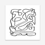 Shop Story (Square) Art Print a painted abstract themed wall art print from The Print Emporium wall artwork collection - Buy Australian made fine art painting style poster and framed prints for the home and your interior decor room, TPE-DH-325-AP