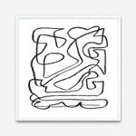 Shop Story (Square) Art Print a painted abstract themed wall art print from The Print Emporium wall artwork collection - Buy Australian made fine art painting style poster and framed prints for the home and your interior decor room, TPE-DH-325-AP