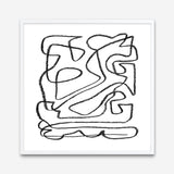 Shop Story (Square) Art Print a painted abstract themed wall art print from The Print Emporium wall artwork collection - Buy Australian made fine art painting style poster and framed prints for the home and your interior decor room, TPE-DH-325-AP