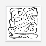 Shop Story (Square) Art Print a painted abstract themed wall art print from The Print Emporium wall artwork collection - Buy Australian made fine art painting style poster and framed prints for the home and your interior decor room, TPE-DH-325-AP