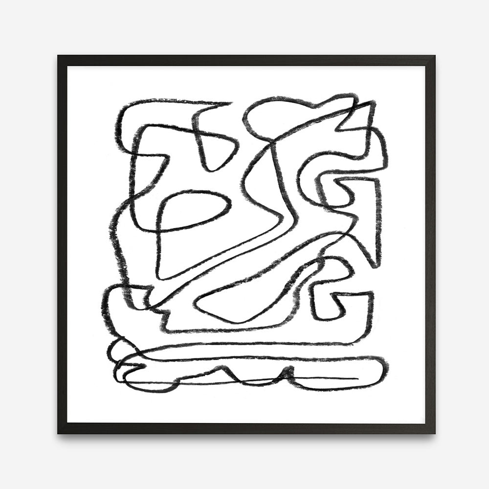 Shop Story (Square) Art Print a painted abstract themed wall art print from The Print Emporium wall artwork collection - Buy Australian made fine art painting style poster and framed prints for the home and your interior decor room, TPE-DH-325-AP