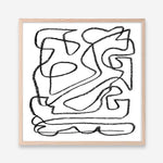 Shop Story (Square) Art Print a painted abstract themed wall art print from The Print Emporium wall artwork collection - Buy Australian made fine art painting style poster and framed prints for the home and your interior decor room, TPE-DH-325-AP