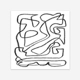 Shop Story (Square) Art Print a painted abstract themed wall art print from The Print Emporium wall artwork collection - Buy Australian made fine art painting style poster and framed prints for the home and your interior decor room, TPE-DH-325-AP