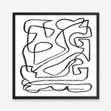 Shop Story (Square) Art Print a painted abstract themed wall art print from The Print Emporium wall artwork collection - Buy Australian made fine art painting style poster and framed prints for the home and your interior decor room, TPE-DH-325-AP