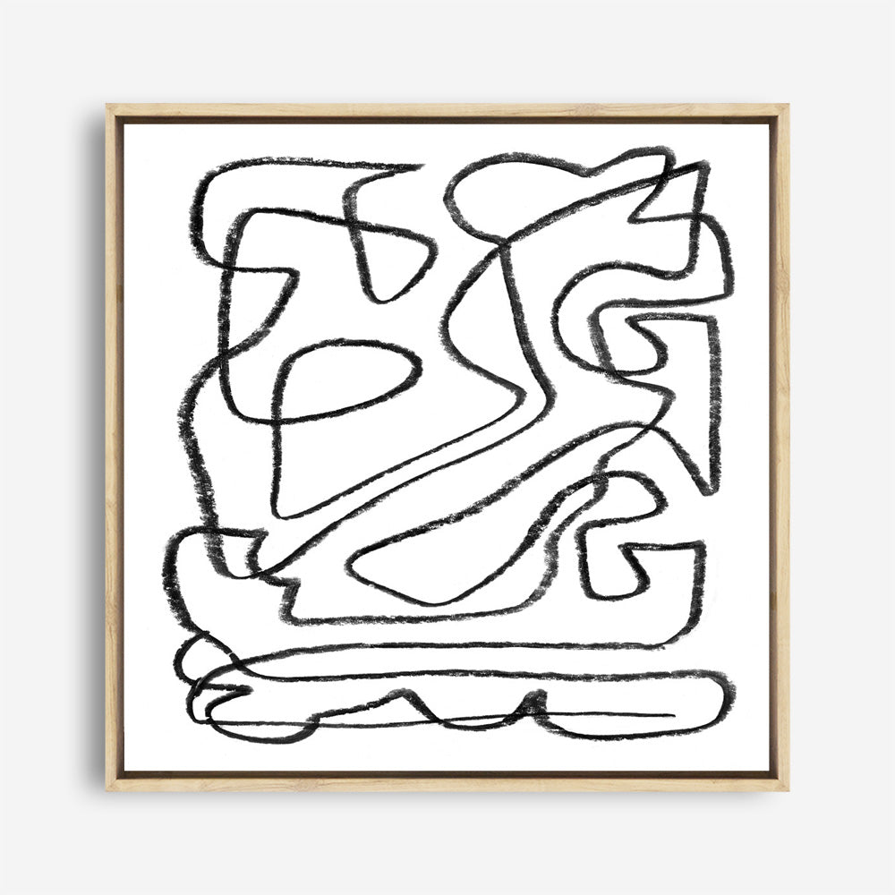 Shop Story (Square) Canvas Print a painted abstract themed framed canvas wall art print from The Print Emporium artwork collection - Buy Australian made fine art painting style stretched canvas prints for the home and your interior decor space, TPE-DH-325-CA-40X40-NF