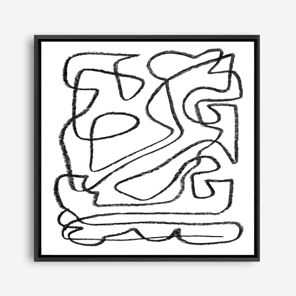 Shop Story (Square) Canvas Print a painted abstract themed framed canvas wall art print from The Print Emporium artwork collection - Buy Australian made fine art painting style stretched canvas prints for the home and your interior decor space, TPE-DH-325-CA-40X40-NF