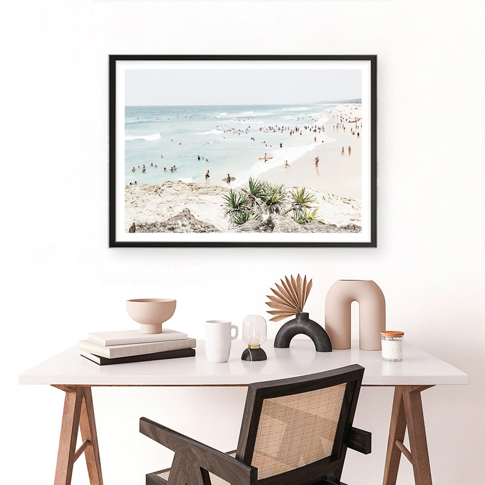Shop Stradbroke Island I Photo Art Print a coastal themed photography wall art print from The Print Emporium wall artwork collection - Buy Australian made fine art poster and framed prints for the home and your interior decor, TPE-1005-AP