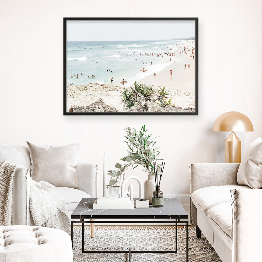 Shop Stradbroke Island I Photo Art Print a coastal themed photography wall art print from The Print Emporium wall artwork collection - Buy Australian made fine art poster and framed prints for the home and your interior decor, TPE-1005-AP