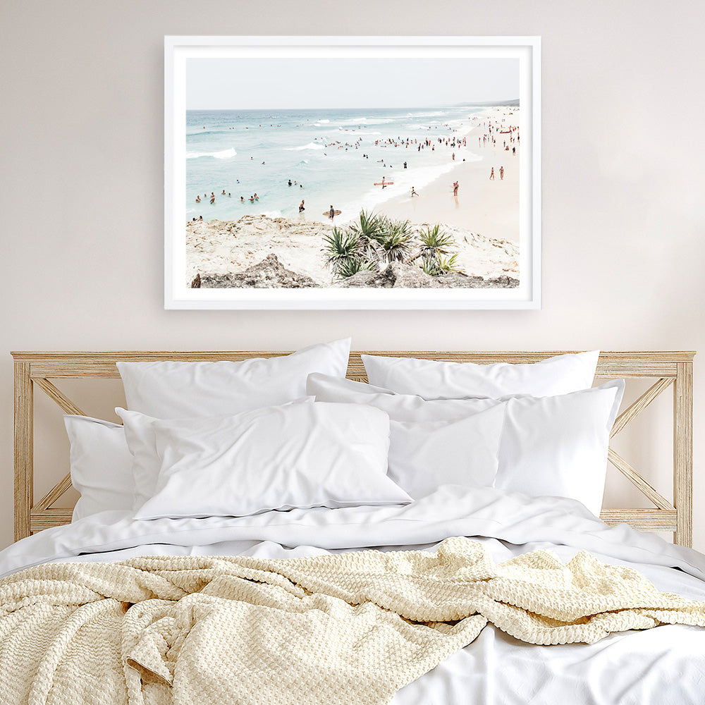 Shop Stradbroke Island I Photo Art Print a coastal themed photography wall art print from The Print Emporium wall artwork collection - Buy Australian made fine art poster and framed prints for the home and your interior decor, TPE-1005-AP